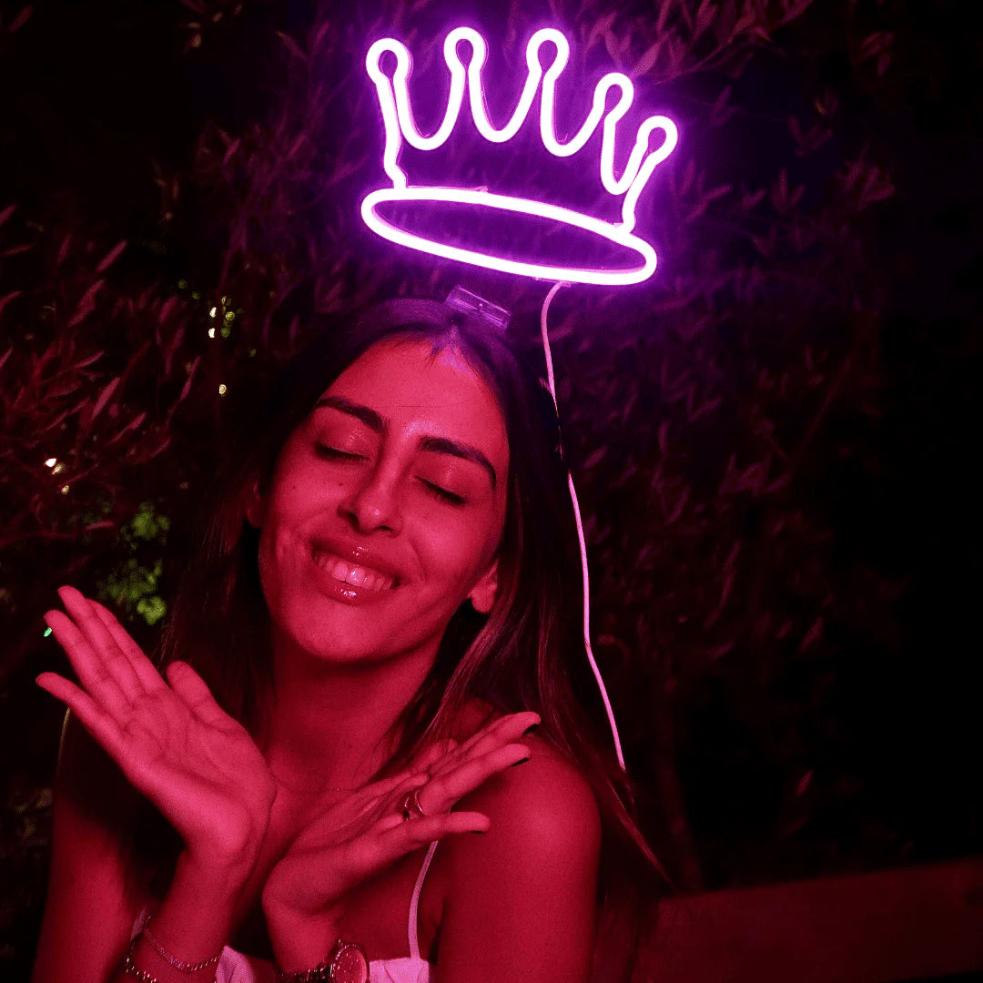 Crown LED Headband