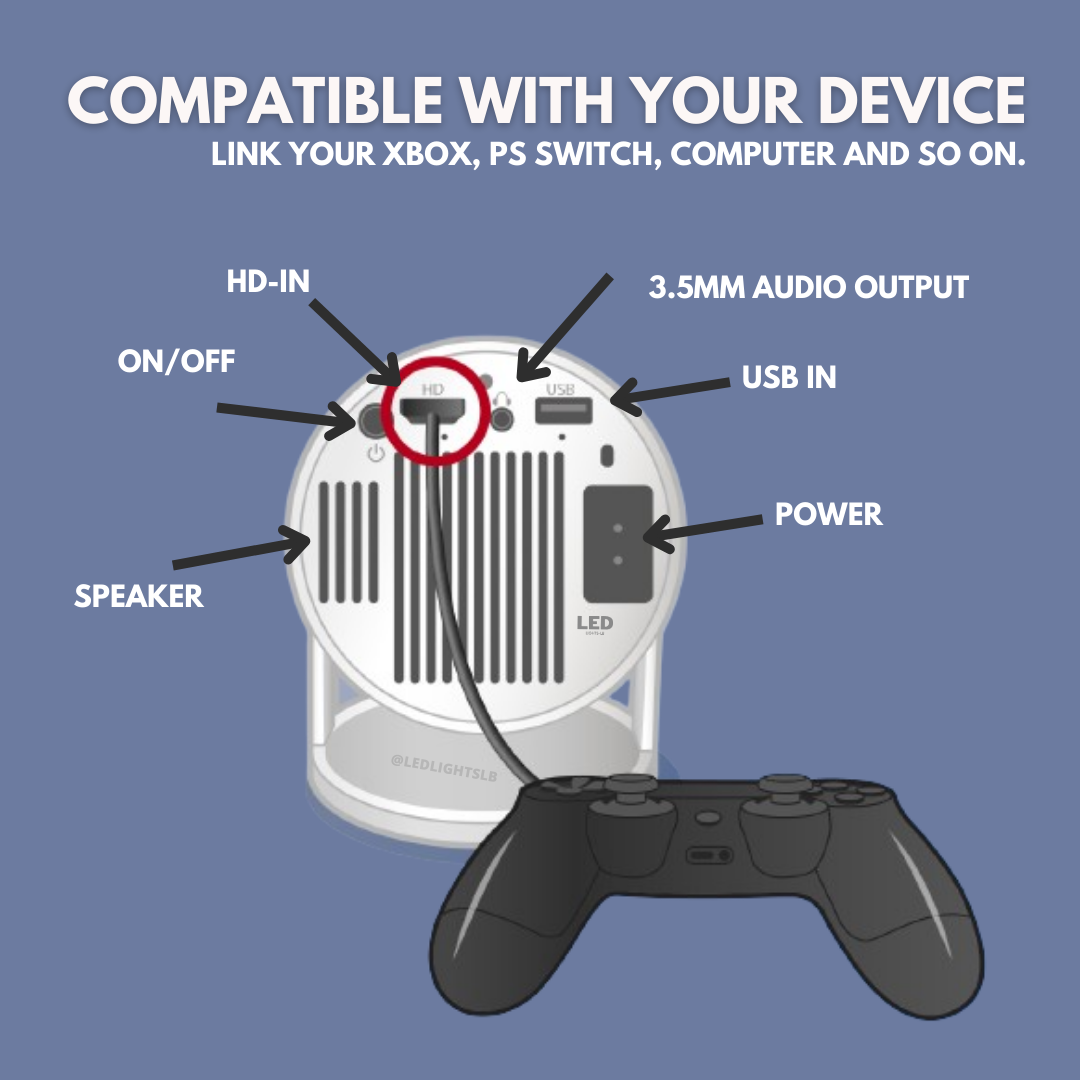 FLIX Cine HD PRO Projector