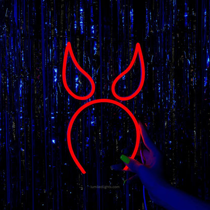 Devil LED Headband