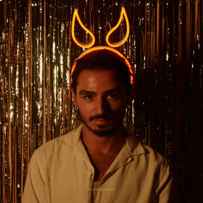 Devil LED Headband