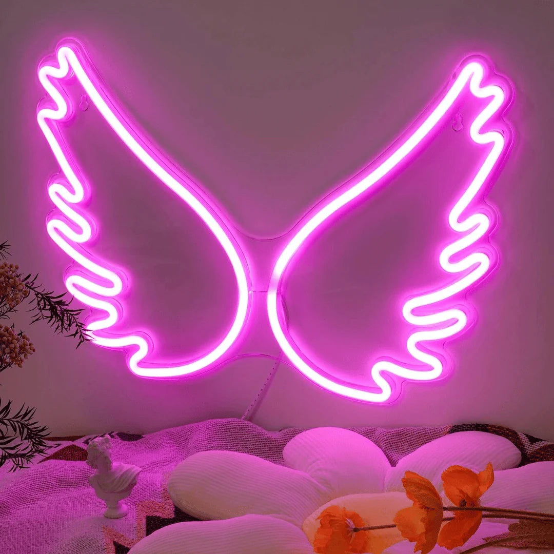 Angel Wings Neon Sign