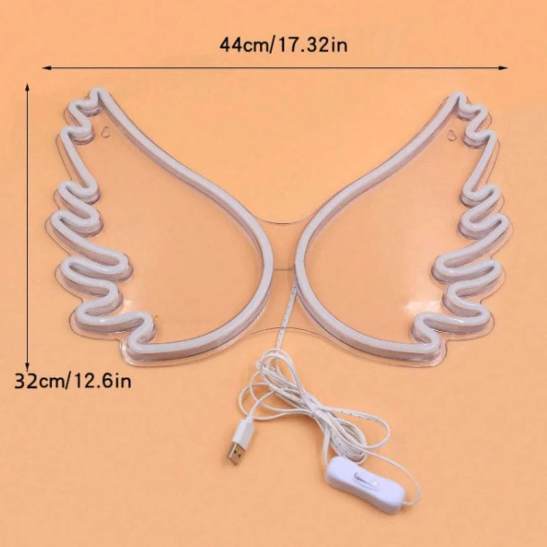 Angel Wings Neon Sign