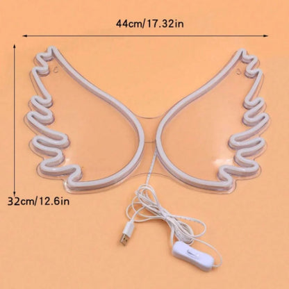 Angel Wings Neon Sign