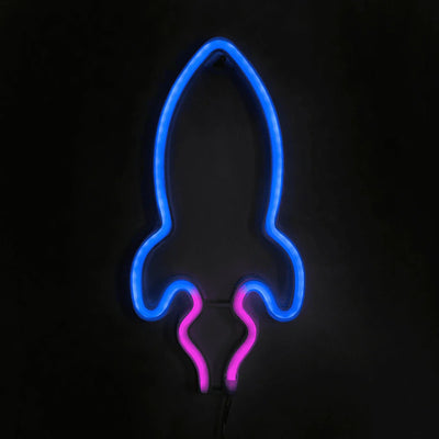 Rocket Neon Sign