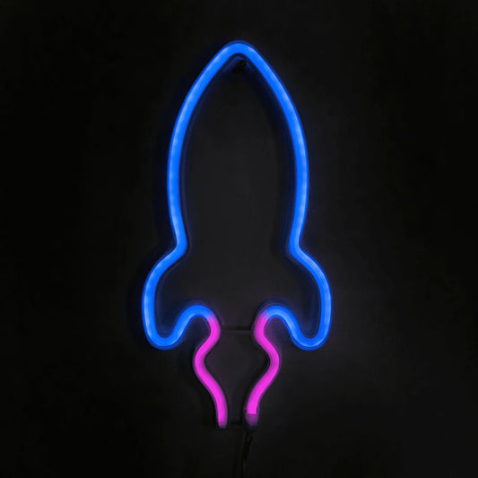 Rocket Neon Sign